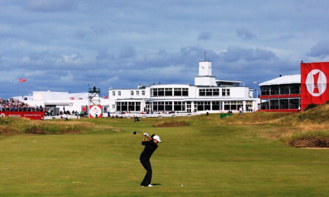 Martin has described her second shot into the 18th at Royal Birkdale as the shot of her life ©Getty Images 