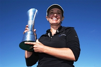 Mo Martin claimed her first major title with victory in the Women's British Open at Royal Birkdale today ©Getty Images 