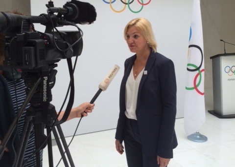 Oslo 2022 chief executive Eli Grimsby following her city being put forward ©ITG