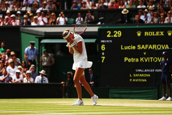 Petra Kvitová will be seeking a second Wimbledon title after winning an all-Czech semi-final today ©Getty Images