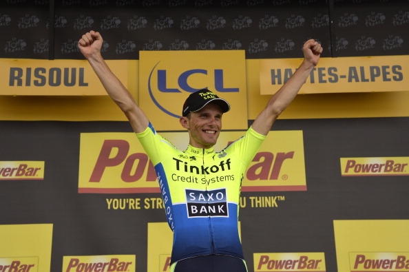 Rafal Majka of Poland won stage 14 of the Tour de France ©AFP/Getty Images