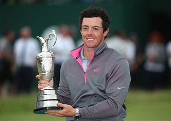Rory McIlroy claimed his first Open Championship with victory at Royal Liverpool today ©Getty Images