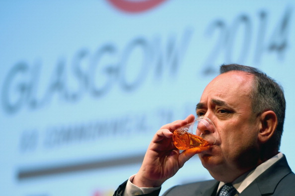 Scottish First Minister Alex Salmond knows a successful Games will do his hopes of Scotland gaining independence no harm ©Getty Images