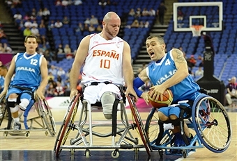 Spain are one of three teams still undefeated at this year's World Wheelchair Basketball Championships ©AFP/Getty Images