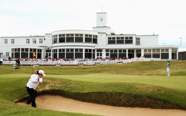 Sun-Ju Ahn got into trouble at the 18th hole at Royal Birkdale which saw her incur a two-stroke penalty from tournament officials ©Getty Images 
