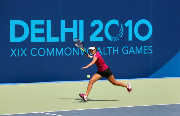 Tennis made its Commonwealth Games debut at Delhi 2010, and has swiftly made an exit ©Getty Images
