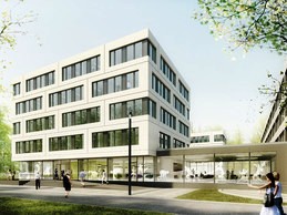 The DOSB headquarters in Frankfurt will begin a two-year construction and renovation period ©HPP