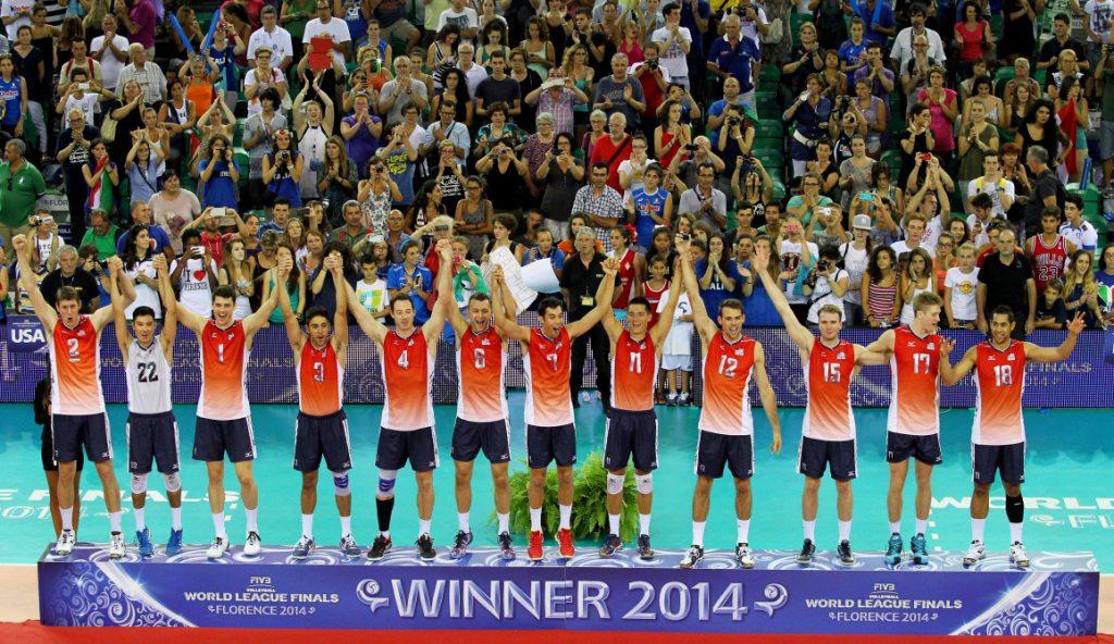 The US have won the 2014 FIVB World League title ©FIVB