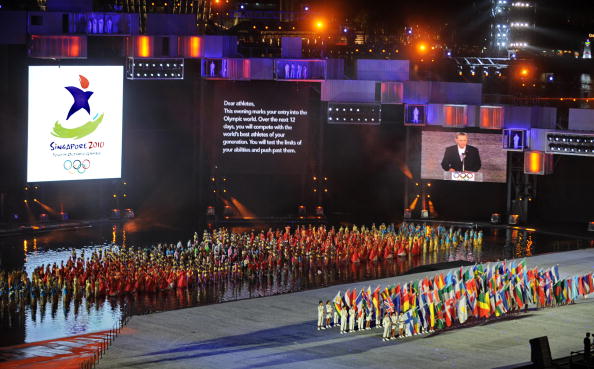 The United States came 13th in the medals table at the Singapore 2010 Youth Olympics ©AFP/Getty Images