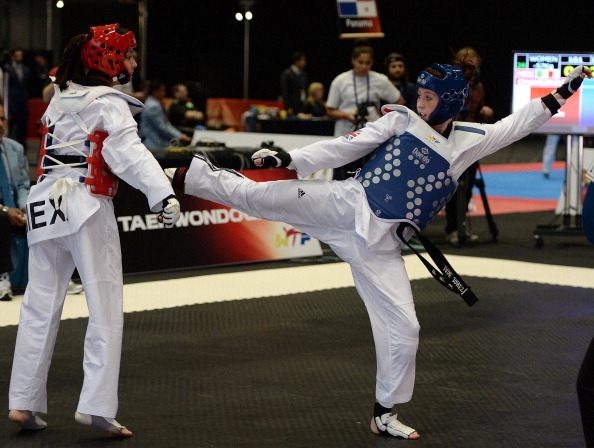 The inaugural World Taekwondo Grand Prix was held in Manchester last December ©Getty Images