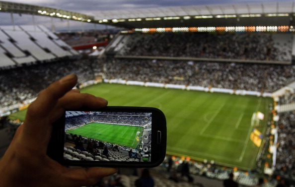 The tournament has been hailed as the first truly social media World Cup ©AFP/Getty Images
