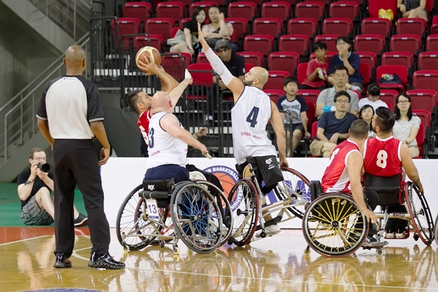 Turkey emerged victorious in Incheon after a thrilling quarter-final clash with Great Britain ©British Wheelchair Basketball
