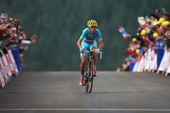 Vincenzo Nibali consolidated his lead in the Tour de France after rival Alberto Contador crashed out ©Getty Images