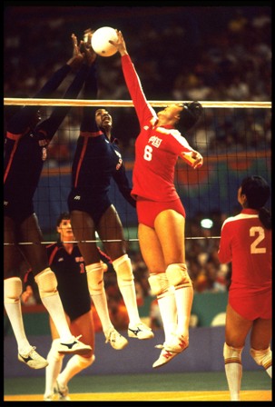 China beat the United States to take the women’s volleyball gold medal ©Getty Images