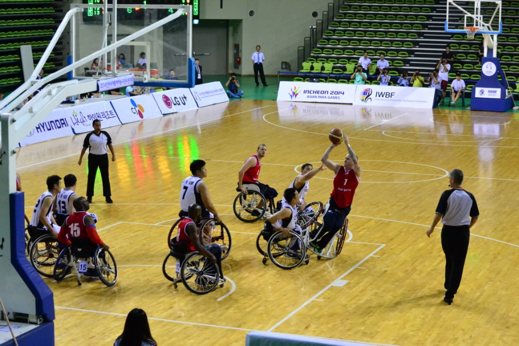 Great Britain defeated hosts South Korea 77-47 at the World Wheelchair Basketball Championship ©British Wheelchair Basketball 