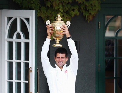Novak Djokovic has won his second Wimbledon trophy ©Getty Images