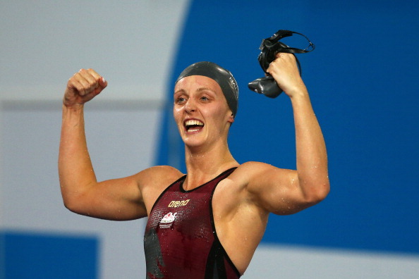 England's Francesca Halsall took gold in the women's 50m freestyle ©Getty Images