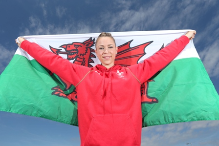 Francesca Jones will fly the flag for Wales at the Opening Ceremony ©Team Wales