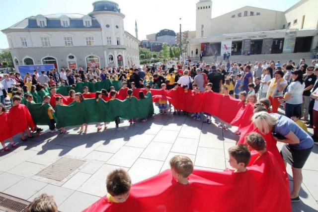 Olympic Day celebrations have taken place in Kosovo's capital Pristina ©KOC