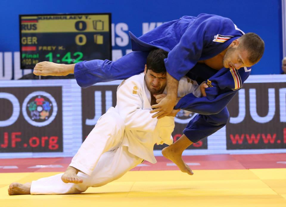 London 2012 Olympic champion Tagir Khaibulaev was one winner on the final day of the IJF Grand Prix in Mongolia ©IJF