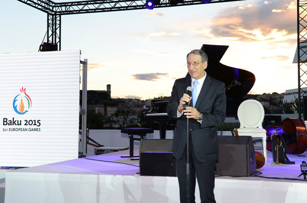 Denis Masseglia, President of the French National Olympic and Sports Committee, told the audience that he believed the European Games in Baku will be a great success ©Baku 2015