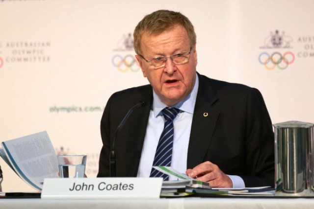 AOC President John Coates has warned athletes about associating with individuals who have committed anti-doping violations ©Getty Images