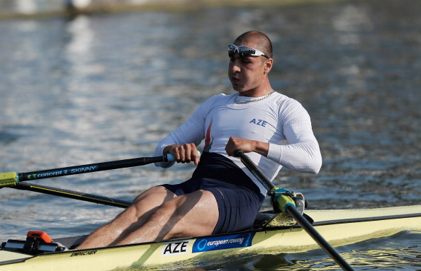 Azerbaijan's Aleksandar Aleksandrov, produced the fastest time in the single sculls opening heats at the 2014 FISA World Rowing Championships ©Getty Images