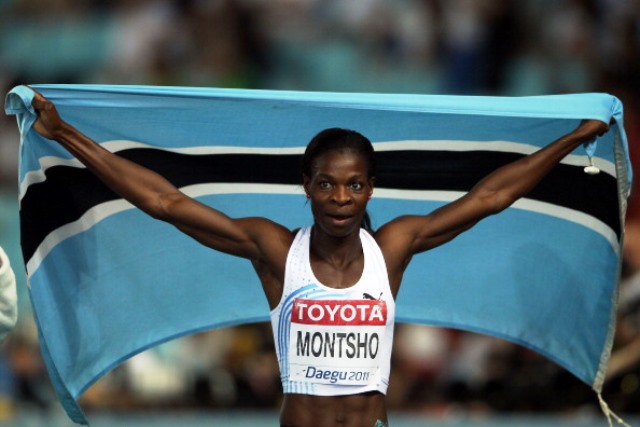 Amantle Montsho tested positive for a banned substance at Glasgow 2014 and now faces a ban from athletics ©Getty Images