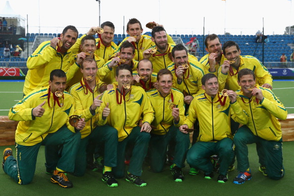Australia thumped India 4-0 in the battle for men's hockey gold ©Getty Images