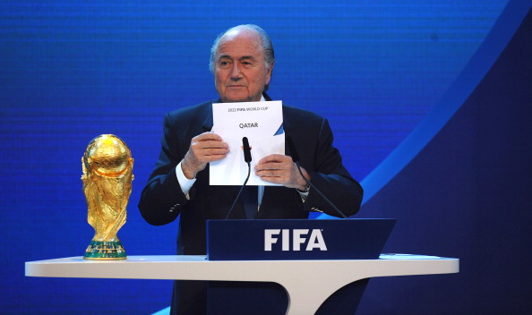 Corruption allegations surrounding Qatar's successful bid to stage the 2022 World Cup have piled pressure on Sepp Blatter's Presidency of FIFA ©Getty Images