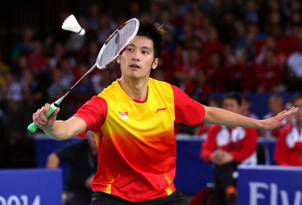 Derek Wong, Singapore's top badminton player who won two medals at the recent Commonwealth Games in Glasgow, is among many top athletes provided with employment opportunities by Deloitte ©Getty Images