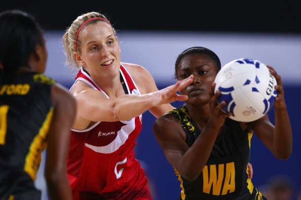 England's netball team failed to win a medal at Glasgow 2014 after losing the match for bronze against Jamaica ©Getty Images