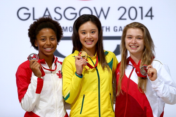 Esther Chin of Australia won gold in the 3m springboard contest ©Getty Images