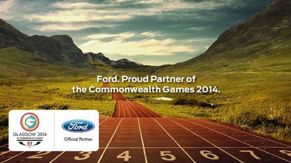 Ford have been one of the lead sponsors of Glasgow 2014 ©Ford