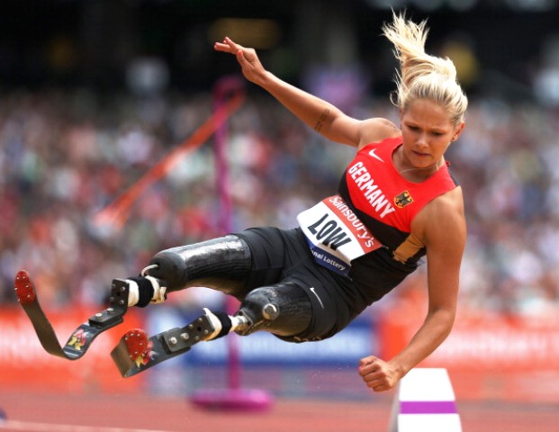 German Vannessa Low broke her own world record on way to victory at the IPC Athletics Grand Prix ©AFP/Getty Images