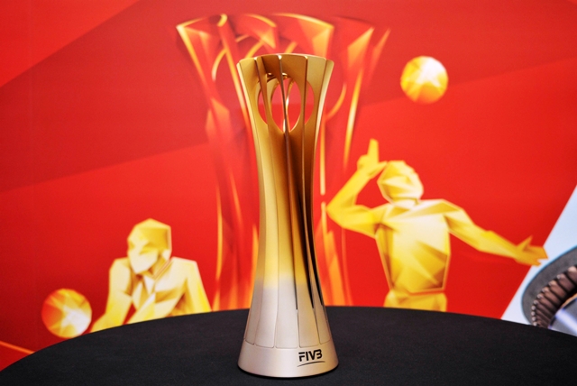 The FIVB Men's World Championship trophy has been stolen while on display in Rio de Janeiro ©FIVB