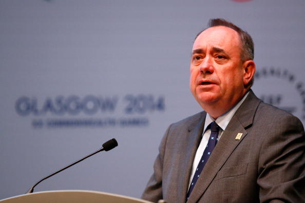 Alex Salmond gives his thoughts on Glasgow 2014 ©Getty Images