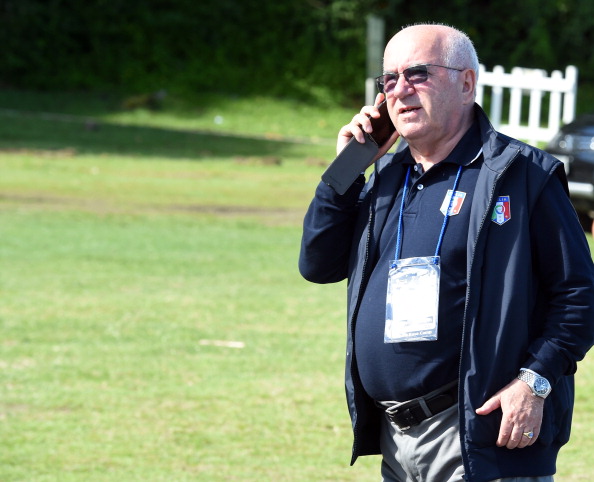 Carlo Tavecchio is at the centre of a racism row after allegedly calling African players banana eaters ©Getty Images
