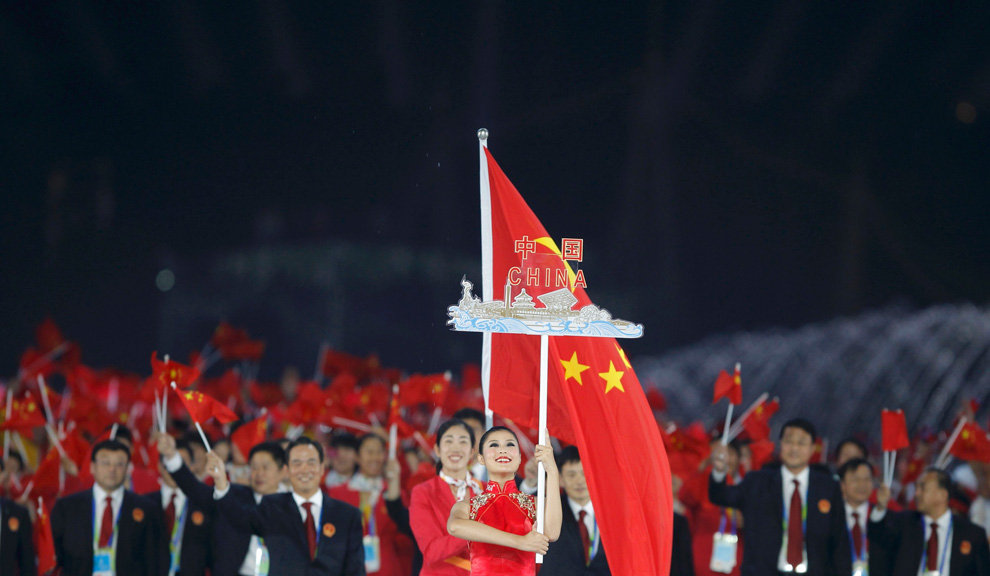China, who have topped the Asian Games medals table at every event since 1982, will a delegation of nearly 900 athletes to Incheon 2014 ©AFP/Getty Images