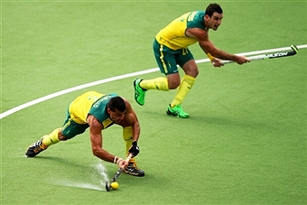 Chris Ciriello was on deadly form as he bagged three goals to help Australia claim a fifth Commonwealth Games gold ©Getty Images 
