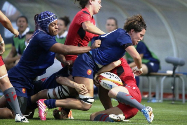 France have made a powerful start to their Women's Rugby World Cup campaign on home soil ©AFP/Getty Images