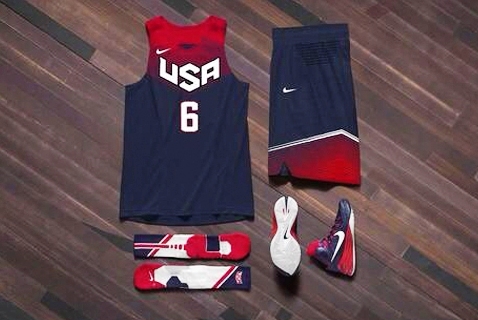 Nike has unveiled the strips to be worn by the United States at the upcoming FIBA Basket World Cup ©Nike