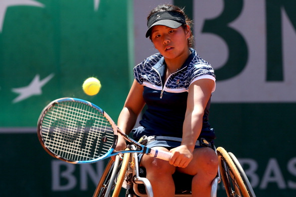 Rising star Yui Kamiji won her first Grand Slam singles title at Roland Garros last month ©Getty Images