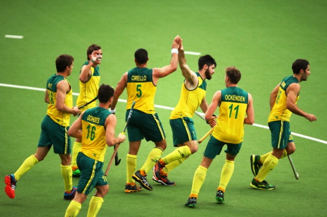 The all-conquering Australians remain the only side to win Commonwealth Games gold in men's hockey ©Getty Images 