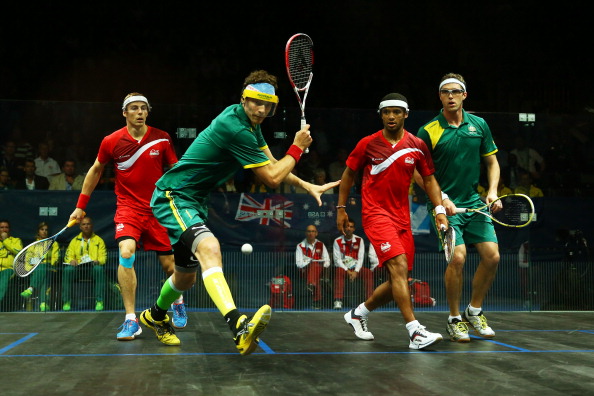 The last gold medal of the Games is up for grabs in the squash doubles ©Getty Images