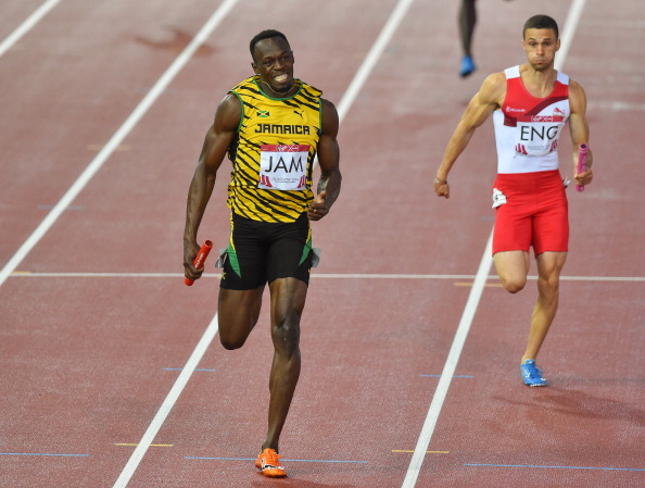 Usain Bolt brought home gold for Jamaica in the men's 4x100m relay ©Getty Images