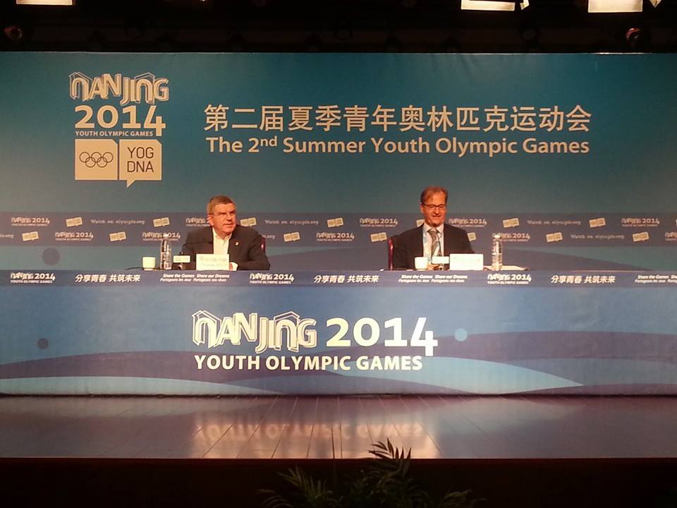 IOC President Thomas Bach reiterated his confidence that problems with accessing the internet at Nanjing 2014 will be resolved soon ©ITG