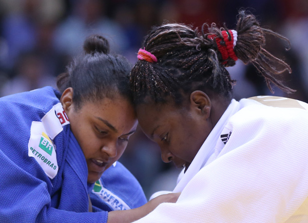Cubas Idalys Ortiz retained her over-78kg title at the World Judo Championships with victory in the final over Brazil's Maria Suelen Altheman ©IJF