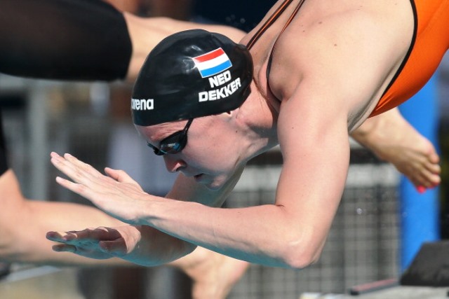 Inge Dekker was in impressive form in Doha claiming two gold medals at the Hamad Aquatic Centre ©Getty Images
