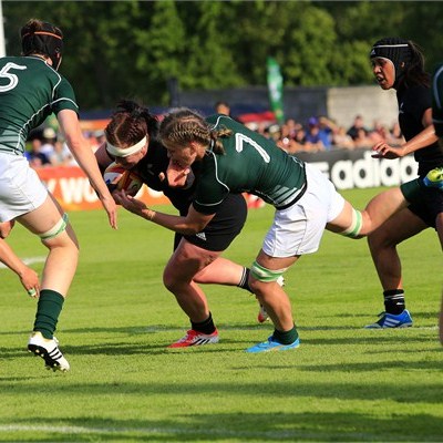 Ireland recorded New Zealand's first World Cup defeat in 23 years as they battled from behind to win 17-14 in France ©Isabelle Picarel